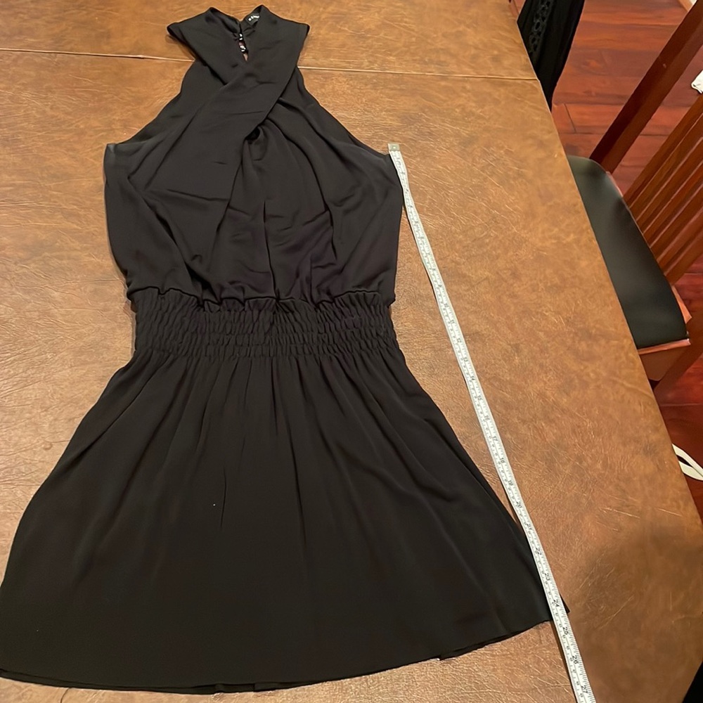 Generation Love: Black Halter Mini dress (Size S)